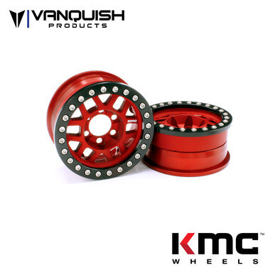 Vanquish 1.9 Aluminum KMC XD229 Machete V2 Beadlock Wheels