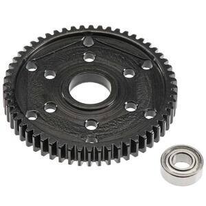 RRP Black Steel, 56T Stock Replacement 32P Gear, for Axial SCX10, and SMT10