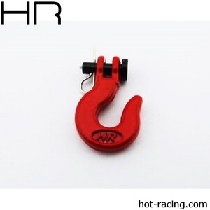 HR Winch 1/10 Scale Hook (Red)