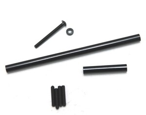 STRC Precision Aluminum Steering Upgrade Kit, for Axial SCX10, Black SPTSTA30516BK