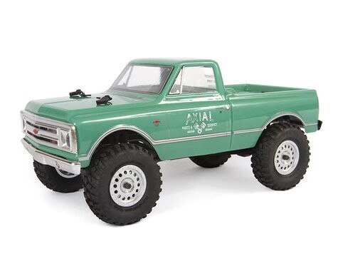 AXIAL SCX24 1967 CHEVROLET C10 Green 1/24 4WD RTR Scale Mini Crawler  W/ 2.4Ghz Radio AXI00001T1