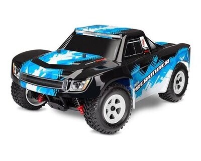 Traxxas LaTrax Desert Prerunner 1/18 4WD RTR Short Course Truck (Blue) w/2.4GHz Radio, Battery &amp; AC Charger TRA76064-5-BLUX
