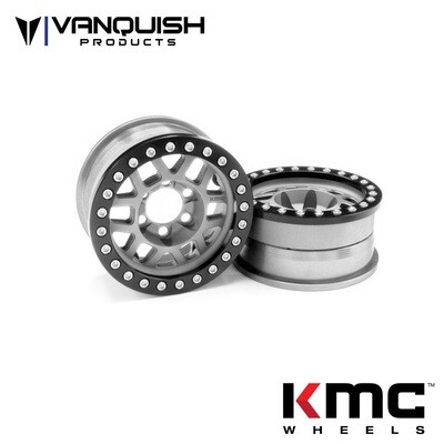 Vanquish 1.9 Aluminum KMC XD229 Machete V2 Beadlock Wheels VPS07741