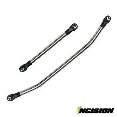 Incision Wraith 1/4 Stainless Steel Drag Link and Tie Rod Kit IRC00041