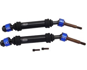 Hot Racing Rear Light Weight Metal CV Splined Axles, for Traxxas Slash/Stampede 4x4 HRASLF288RCR