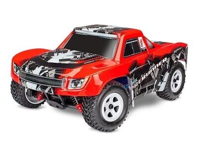 Traxxas LaTrax Desert Prerunner 1/18 4WD RTR Short Course Truck (Red) w/2.4GHz Radio, Battery &amp; AC Charger TRA76064-5-REDX