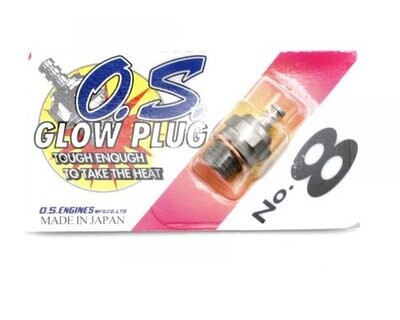 O.S. No.8 Short Body Standard Glow Plug &quot;Medium&quot; OSMG2691