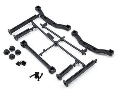 Pro-Line Extended Front &amp; Rear Body Mounts (Slash 4x4) PRO6087-00