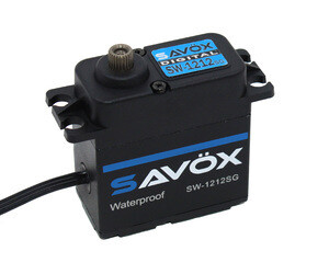 Savox SW-1212SG Black Edition Waterproof Digital Servo (High Voltage) SAVSW1212SG-BE
