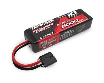 Traxxas 3S Soft 25C LiPo Battery (11.1V/5000mAh) w/iD Connector TRA2832X
