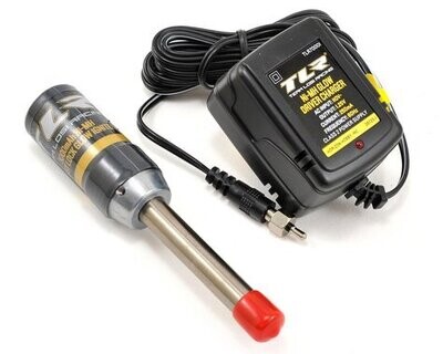 Team Losi Racing Twist Lock Glow Igniter &amp; Charger Combo TLR70001