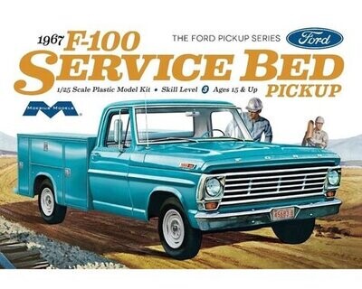 Moebius 1/25 1967 Ford F100 Service Bed MOE1239