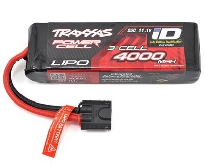 Traxxas 3S &quot;Power Cell&quot; 25C LiPo Battery w/iD Traxxas Connector (11.1V/4000mAh) TRA2849X