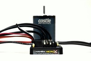 Castle Creations Mamba Micro X Crawler Waterproof Sensored Combo w/2280kV Slate CSE010-0162-02