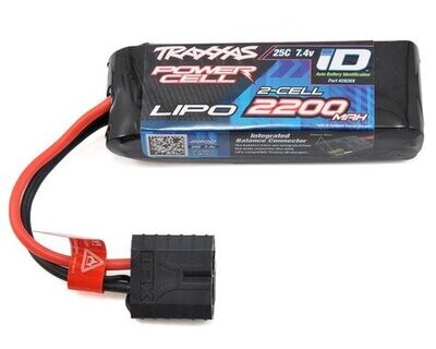 Traxxas 2S &quot;Power Cell&quot; 25C LiPo Battery w/iD Traxxas Connector (7.4V/2200mAh) TRA2820X