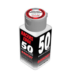 Racers Edge 50 Weight, 640cSt, 70ml 2.36oz Pure Silicone Shock Oil RCE3250