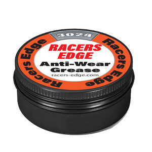 Racers Edge Anti-Wear Grease (8ml) in Black Aluminum Tin w/Screw On Lid RCE3024