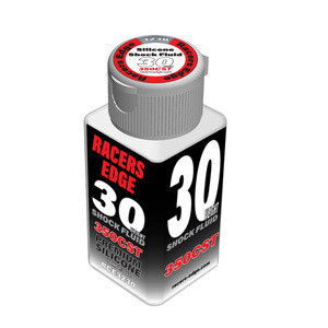 Racers Edge 30 Weight, 350cSt, 70ml 2.36oz Pure Silicone Shock Oil RCE3230