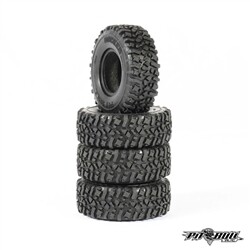 Pit Bull Tires Rocker 1.0&quot; Micro Crawler Tires w/Foam (2) (Alien) PBTPBR1AK