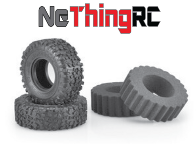 Jconcepts Landmines, Green Compound, 1.9&quot; (4.19&quot; O.D.) Scale Country Tires JCO316402
