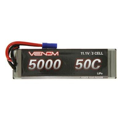 VENOM DRIVE 50C 3S 5200mAh 11.1V LiPo Battery w/ EC5 Plug VNR15173-EC5