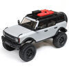 Axial SCX24 2021 Ford Bronco Hard Body 1/24 4WD RTR Scale Mini Crawler (Grey) w/2.4GHz Radio AXI00006T2