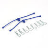 DuBro Body Klip Retainers w/Body Clips (Blue) DUB2249