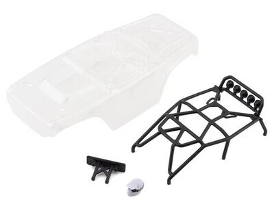 Axial SCX24 Deadbolt Pre-Cut Body Set (Clear and Cut) AXI31599