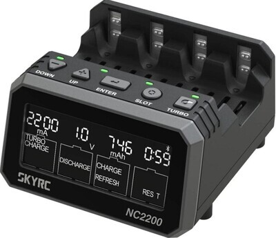 SkyRC NC2200 AA/AAA Battery Charger &amp; Analyzer SK-100181-02