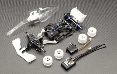 GL Racing GLF-1 1/28 RWD Formula 1 Kit w/ Servo &amp; ESC GLF-1-001-KSET