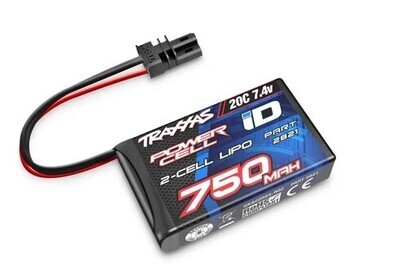 Traxxas 750Mah 7.4V 2-Cell 20C Lipo Battery TRX4M TRA2821