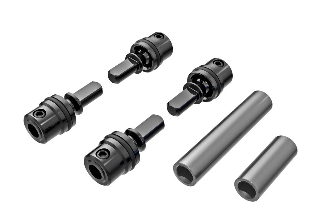 Traxxas TRX4M Driveshafts, Center, Male (Steel) (4)/ Driveshafts, Center TRA9751-GRAY