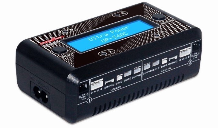 Ultra Power UP-S4AC 4X1S-2S LiPo/LiHV/Nihm AC/DC Charger US Plug UPTUPS4AC