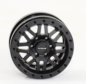 Pit Bull Tires Raceline Ryno 1.9 Aluminum Beadlock Wheels (Black) (4) w/12mm Hex PBTPBW19RYBB