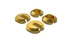 Traxxas Lower Retainer, Shock, Brass (1 Gram Each) (4) TRA9761A