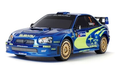 Tamiya Subaru Impreza Mexico 2004 1/10 4WD Electric Touring Car Kit (TT-01E) (Limited Edition) w/ HW 60A ESC TAM47372-60A