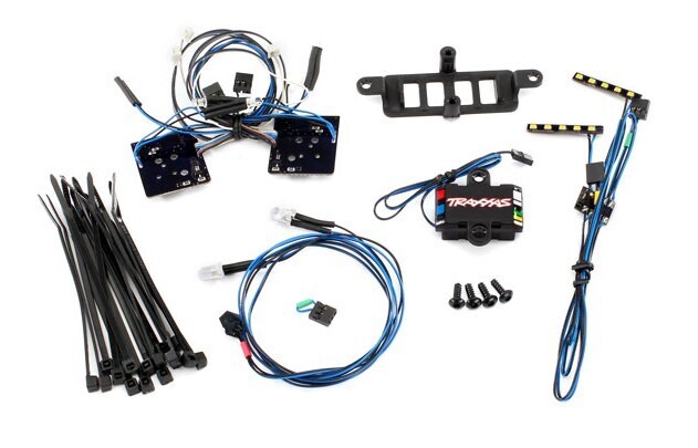 Traxxas LED Light Set (Contains Headlights, Tail Lights, Roof Lights, and Distribution Block) TRA8899