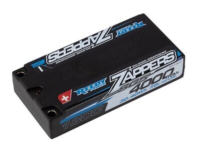 Reedy Zappers HV SG5 2S Shorty 130C LiPo Battery (7.6V/4000mAh) w/5mm Bullets ASC27397