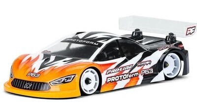 Protoform 1/28 P63 Clr Bdy: Mini-Z &amp; 1/28 Chassis (98mm WB) PRM159015