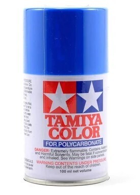 Tamiya PS-30 Brilliant Blue Lexan Spray Paint (100ml) TAM86030