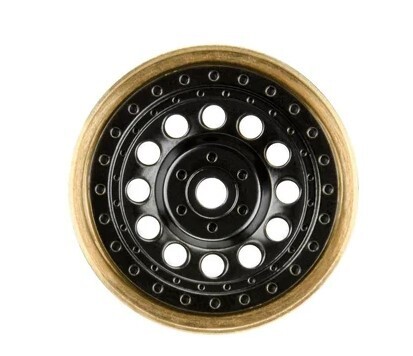 Pro-Line Rock Shooter Brass 1.0&quot; Crawler Wheels (2) (Black) PRO2812-00