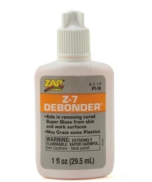 Pacer Technology Z-7 Super Glue/CA Debonder (1oz) PAAPT16