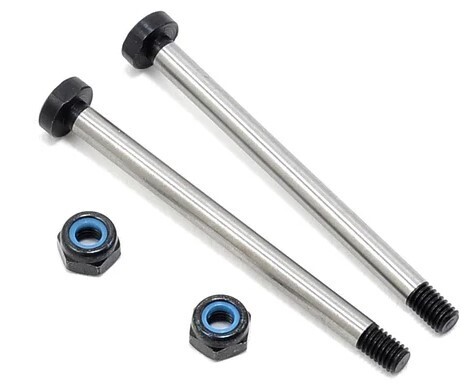 Kyosho 3x42.8mm Hard Front Lower Suspension Shaft Screw (2) KYOIFW458