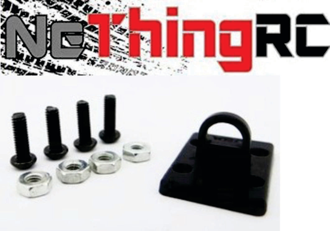 Hot Racing1/10 Scale Tow Shackles Mount Base, (1pc) HRAACC808M01