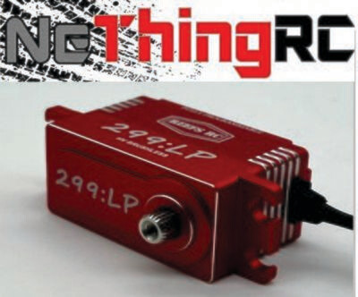 Reefs RC 299LP Special Edition Red High Speed High Torque Low Profile Brushless Servo .0.57/313 @8.4V SEHREEFS130