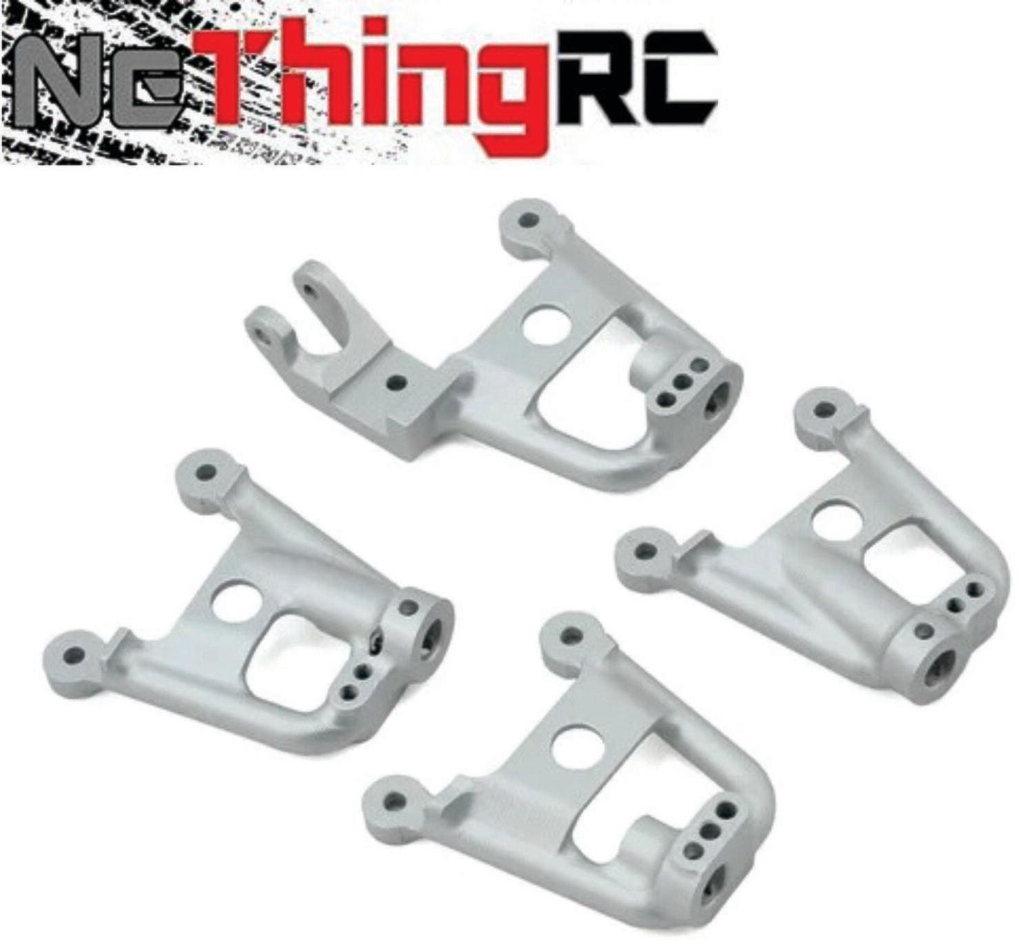 Vanquish Products SCX10 II Shock Hoops (Silver) VPS01861