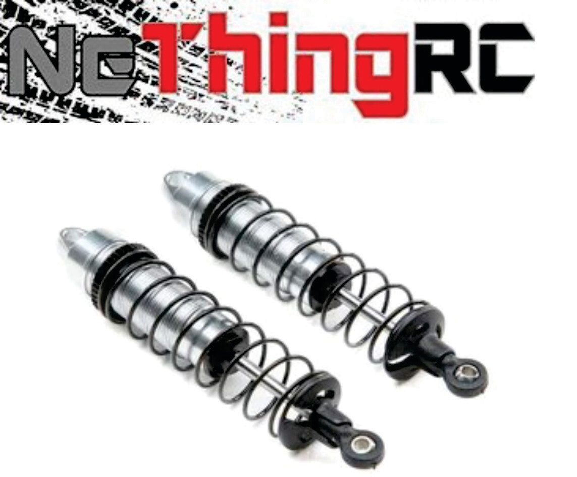 Losi Mini-T 2.0 Aluminum Rear Shock Assembly (Silver) (2) LOS314005