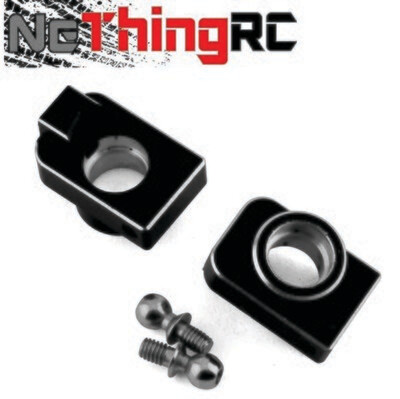 Losi Mini-T 2.0 Aluminum Rear Hub Set (Black) LOS311005