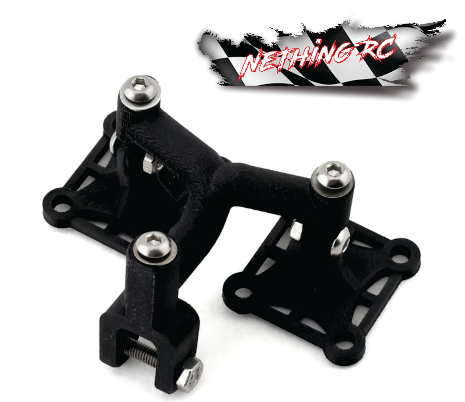 Exclusive RC Drag Racing Chute Mount &quot;F&quot; (Double) ERC8-DC-1048