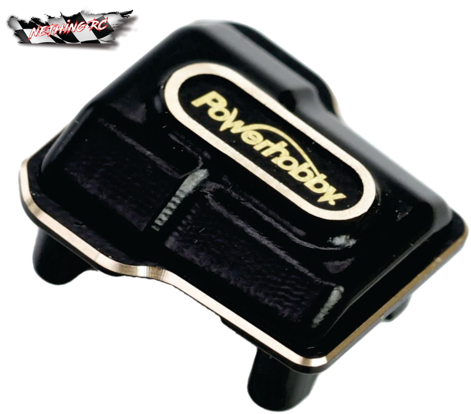 Powerhobby Brass Front / Rear Axle Diff Cover 1/18 Traxxas TRX-4M TRX4M PHBTRX592